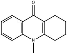 10-methyl-5,6,7,8-tetrahydroacridin-9-one Struktur