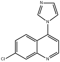 7-Chloro-4-imidazol-1-yl-quinoline Struktur