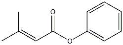 2-Butenoic acid, 3-methyl-, phenyl ester