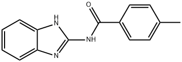 N-(1H-benzimidazol-2-yl)-4-methylbenzamide Struktur