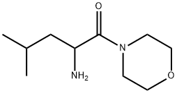 2-Amino-4-methyl-1-morpholin-4-yl-pentan-1-one Struktur