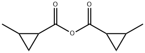 2-METHYLCYCLOPROPANECARBOXYLIC ANHYDRIDE Struktur