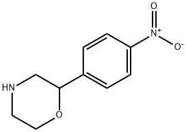 2-(4-NITROPHENYL)MORPHOLINE Struktur