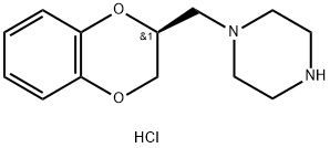 (S)-1-((2,3-DIHYDROBENZO[B][1,4]DIOXIN-2-YL)METHYL)PIPERAZINE 2HCL Struktur