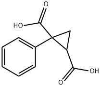 1-PHENYLCYCLOPROPANE-1,2-DICARBOXYLIC ACID Struktur