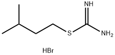 [(3-methylbutyl)sulfanyl]methanimidamide hydrobromide Struktur