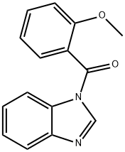 benzimidazol-1-yl-(2-methoxyphenyl)methanone Struktur