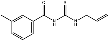 N-[(allylamino)carbonothioyl]-3-methylbenzamide Struktur