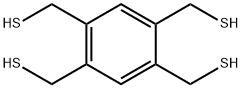 [2,4,5-tris(sulfanylmethyl)phenyl]methanethiol Struktur