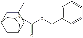 1-METHYL-N-CBZ-2-AZAADAMANTANE Struktur