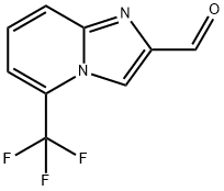 5-Trifluoromethyl-imidazo[1,2-a]pyridine-2-carbaldehyde Struktur