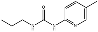 1-(5-methylpyridin-2-yl)-3-propylurea Struktur