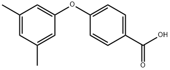 4-(3,5-DIMETHYLPHENOXY)BENZOIC ACID Struktur