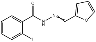 N'-(2-furylmethylene)-2-iodobenzohydrazide Struktur