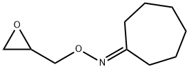 N-[(oxiran-2-yl)methoxy]cycloheptanimine Struktur