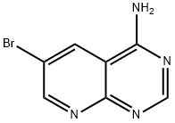 6-Bromo-pyrido[2,3-d]pyrimidin-4-ylamine Struktur