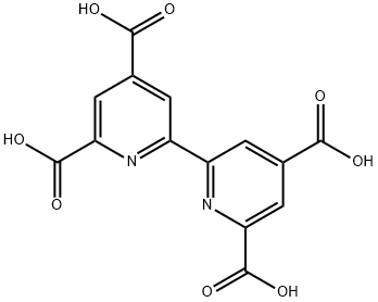 4,4',6,6'-bipyridine tetracarboxylic acid Struktur