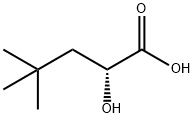 (R)-2-Hydroxy-4,4-dimethyl-pentanoic acid Struktur