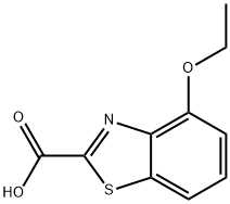 4-ethoxy-1,3-benzothiazole-2-carboxylic acid Struktur