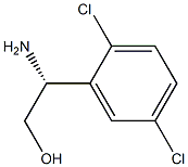 (2R)-2-AMINO-2-(2,5-DICHLOROPHENYL)ETHAN-1-OL Struktur