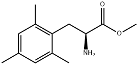 (S)-2-Amino-3-(2,4,6-trimethyl-phenyl)-propionic acid methyl ester Struktur