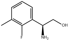 (2S)-2-AMINO-2-(2-FLUORO-3-METHYLPHENYL)ETHAN-1-OL Struktur