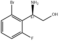 (2R)-2-AMINO-2-(2-BROMO-6-FLUOROPHENYL)ETHAN-1-OL Struktur