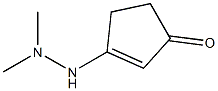 2-Cyclopenten-1-one, 3-(2,2-dimethylhydrazino)-