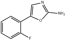 5-(2-Fluorophenyl)oxazol-2-amine Struktur