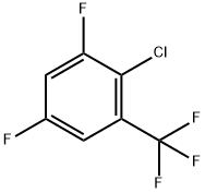 2-CHLORO-3,5-DIFLUOROBENZOTRIFLUORIDE Struktur