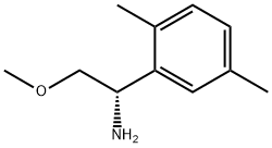 (1S)-1-(2,5-DIMETHYLPHENYL)-2-METHOXYETHYLAMINE Struktur