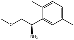 (1R)-1-(2,5-DIMETHYLPHENYL)-2-METHOXYETHYLAMINE Struktur