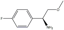 (1S)-1-(4-FLUOROPHENYL)-2-METHOXYETHAN-1-AMINE Struktur