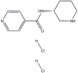 (R)-N-(Piperidin-3-yl)pyridine-4-carboxamide dihydrochloride Struktur