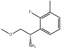 (S)-1-(2-fluoro-3-methylphenyl)-2-methoxyethanamine Struktur