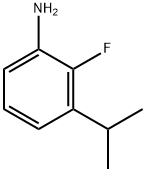 2-Fluoro-3-isopropylaniline Struktur