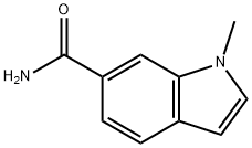 1-Methyl-1H-indole-6-carboxamide Struktur