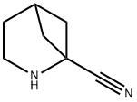 2-azabicyclo[3.1.1]heptane-1-carbonitrile Struktur