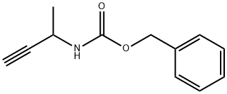 (1-Methyl-prop-2-ynyl)-carbamic acid benzyl ester Struktur