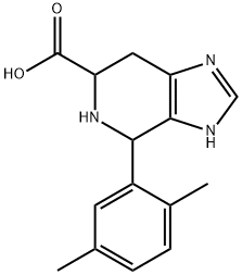 4-(2,5-dimethylphenyl)-3H,4H,5H,6H,7H-imidazo[4,5-c]pyridine-6-carboxylic acid Struktur