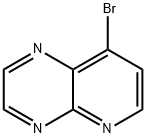 8-bromopyrido[2,3-b]pyrazine Struktur