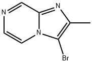 3-BROMO-2-METHYLIMIDAZO[1,2-A]PYRAZINE Struktur