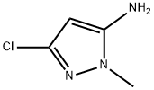 3-Chloro-1-methyl-1H-pyrazol-5-amine Struktur