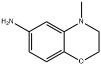 4-Methyl-3,4-dihydro-2H-benzo[1,4]oxazin-6-ylamine Struktur