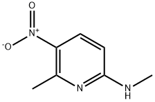 Methyl-(6-methyl-5-nitro-pyridin-2-yl)-amine Struktur