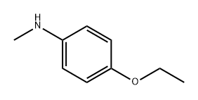 Benzenamine, 4-ethoxy-N-methyl- Struktur