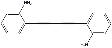 Benzenamine, 2,2'-(1,3-butadiyne-1,4-diyl)bis- Struktur