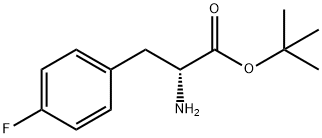 D-Phenylalanine, 4-fluoro-, 1,1-dimethylethyl ester Struktur