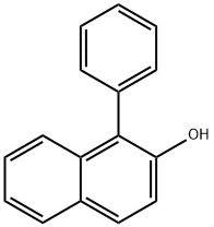 2-Naphthalenol, 1-phenyl- Struktur