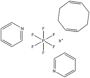 Bis(pyridine)(1,5-cyclooctadiene)iridium(I) hexafluorophosphate, 99%